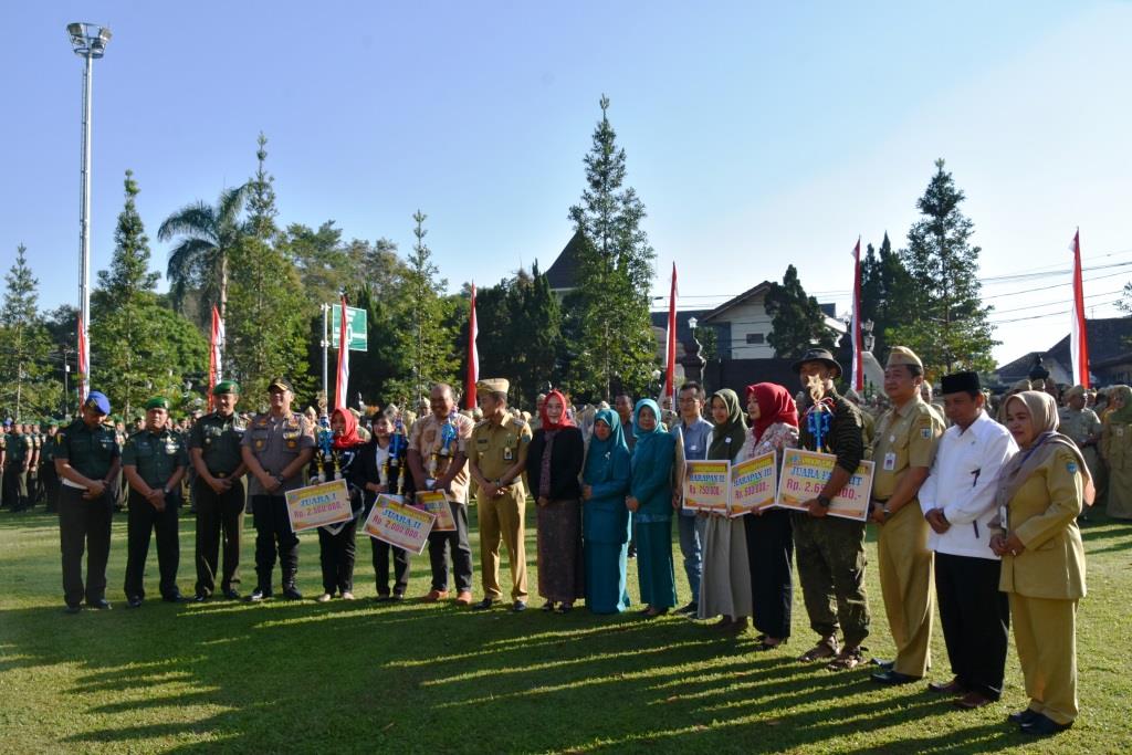 Kasiops Korem Hadiri Upacara HUT Koperasi ke-72